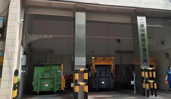 餐厨垃圾处理厂沼气存储区周边恶臭监测站 助力降低异味扰民隐患 